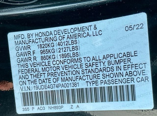 Certified Used 2023 Majestic Black Pearl Acura A-Spec Tech Package image 39