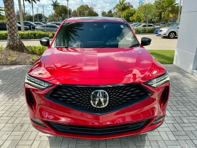 Certified Used 2023 Performance Red Pearl Acura SH-AWD A-Spec Package image 2