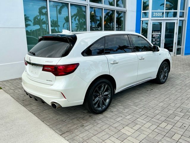 Used 2019 White Diamond Pearl Acura 3.5L Tech & A-Spec Pkgs image 6