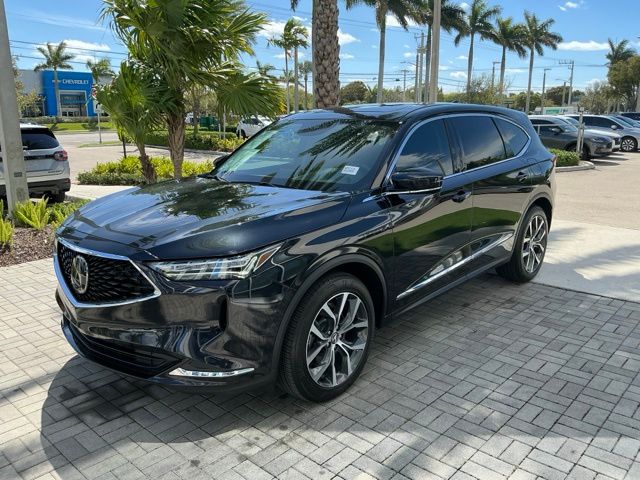 Certified Used 2023 Phantom Violet Pearl Acura SH-AWD Technology Package image 3