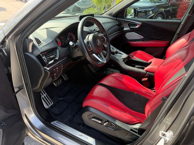 Certified Used 2023 Liquid Carbon Metallic Acura A-Spec Package image 12