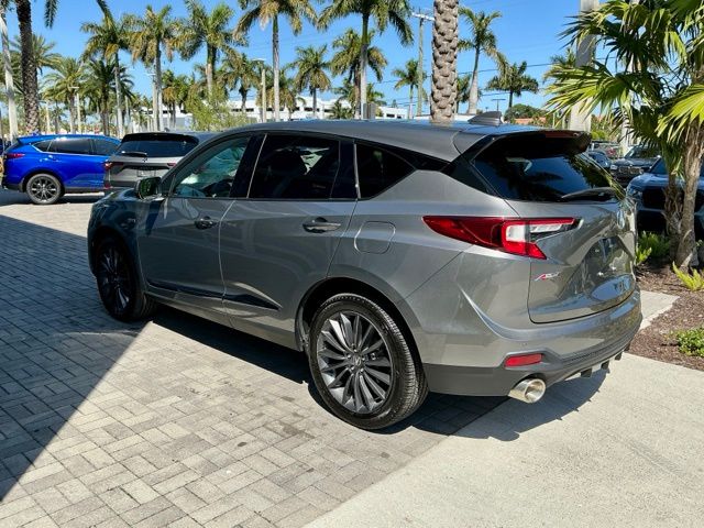 Certified Used 2023 Liquid Carbon Metallic Acura A-Spec Advance Package image 4