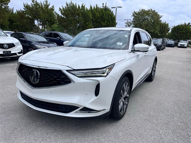 Certified Used 2024 Platinum White Pearl Acura FWD Technology Package image 2