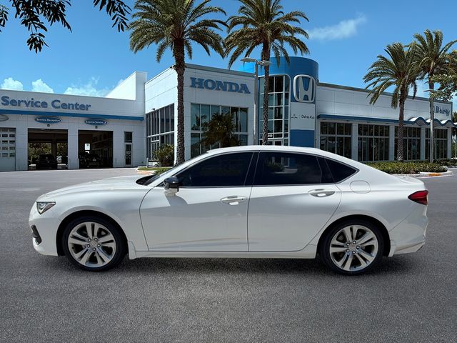 Certified Used 2021 Platinum White Pearl Acura Technology Package image 5