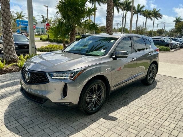 Certified Used 2023 Liquid Carbon Metallic Acura A-Spec Package image 3