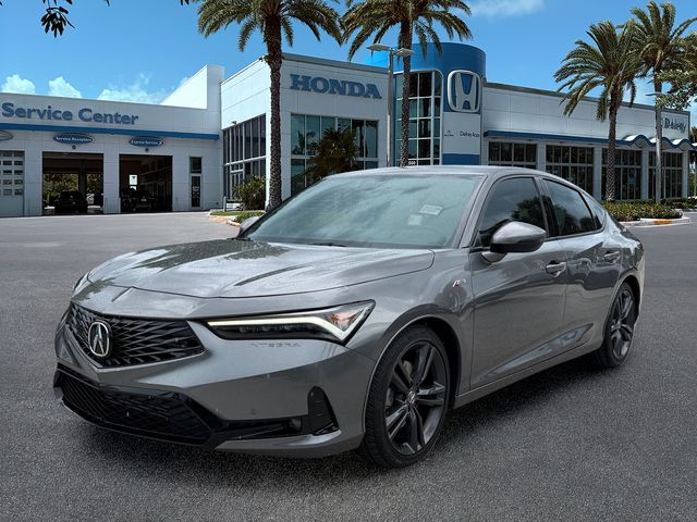 Used 2024 Liquid Carbon Metallic Acura A-Spec Tech Package image 4