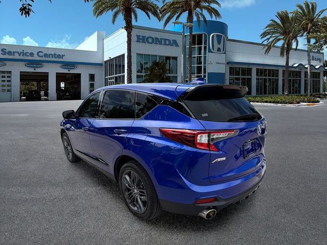 Certified Used 2022 Apex Blue Pearl Acura A-Spec Package image 6