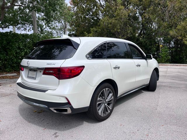Used 2019 White Diamond Pearl Acura 3.5L Tech Pkg image 4