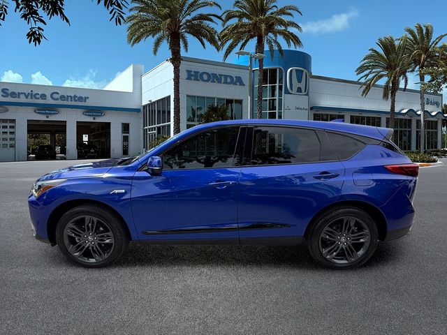 Certified Used 2022 Apex Blue Pearl Acura A-Spec Package image 5