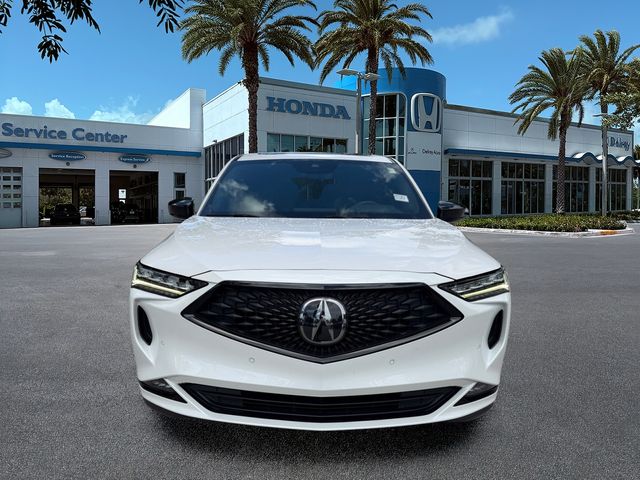 Certified Used 2023 Platinum White Pearl Acura SH-AWD A-Spec Package image 3