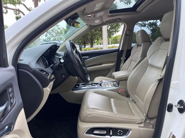 Used 2019 White Diamond Pearl Acura 3.5L Tech Pkg image 6