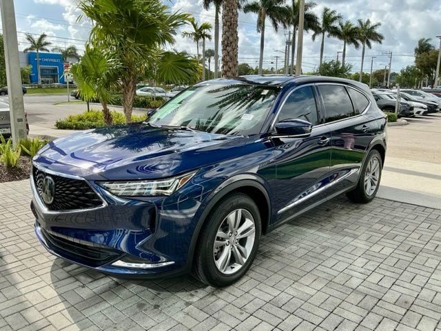 Certified Used 2023 Fathom Blue Pearl Acura SH-AWD image 3