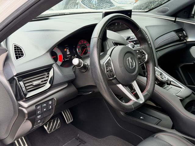 Used 2024 Platinum White Pearl Acura A-Spec Advance Package image 13