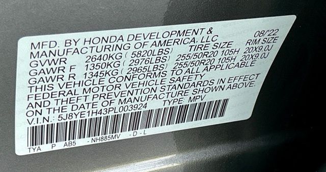 Certified Used 2023 Liquid Carbon Metallic Acura SH-AWD Technology Package image 45