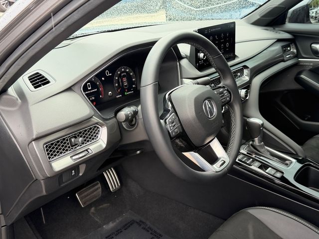 Used 2024 Liquid Carbon Metallic Acura A-Spec Tech Package image 14