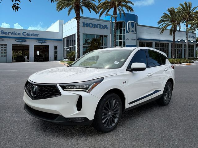 Certified Used 2024 Platinum White Pearl Acura A-Spec Advance Package image 4