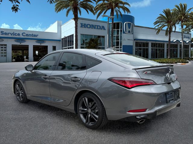 Used 2024 Liquid Carbon Metallic Acura A-Spec Tech Package image 6