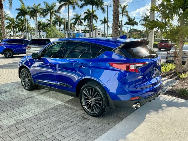 Certified Used 2023 Apex Blue Pearl Acura A-Spec Advance Package image 4