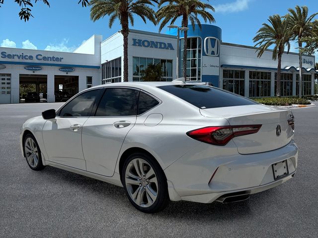 Certified Used 2021 Platinum White Pearl Acura Technology Package image 6