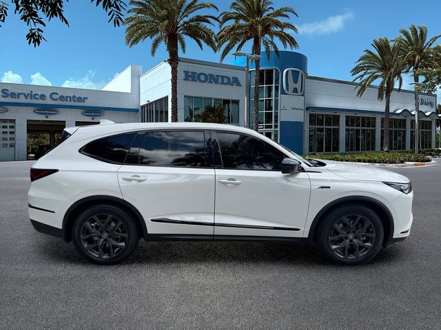 Certified Used 2023 Platinum White Pearl Acura SH-AWD A-Spec Package image 9