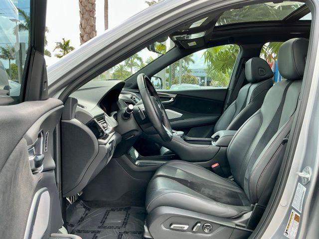 Certified Used 2023 Lunar Silver Metallic Acura A-Spec Package image 8