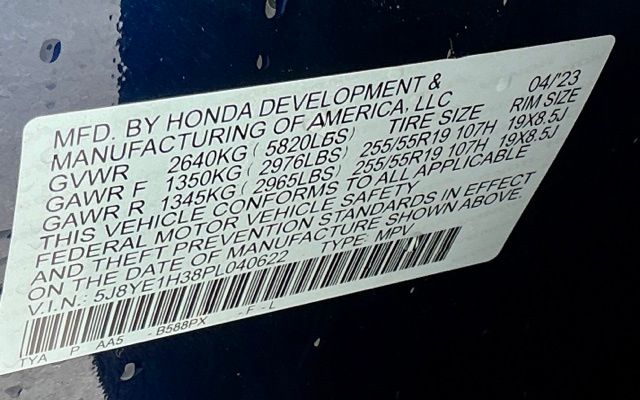 Certified Used 2023 Fathom Blue Pearl Acura SH-AWD image 38