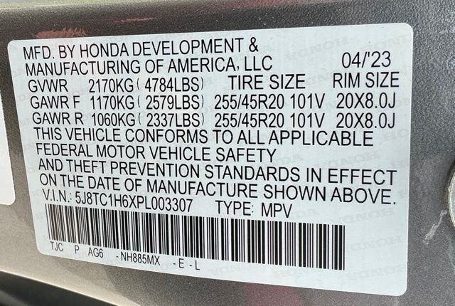 Certified Used 2023 Liquid Carbon Metallic Acura A-Spec Package image 38