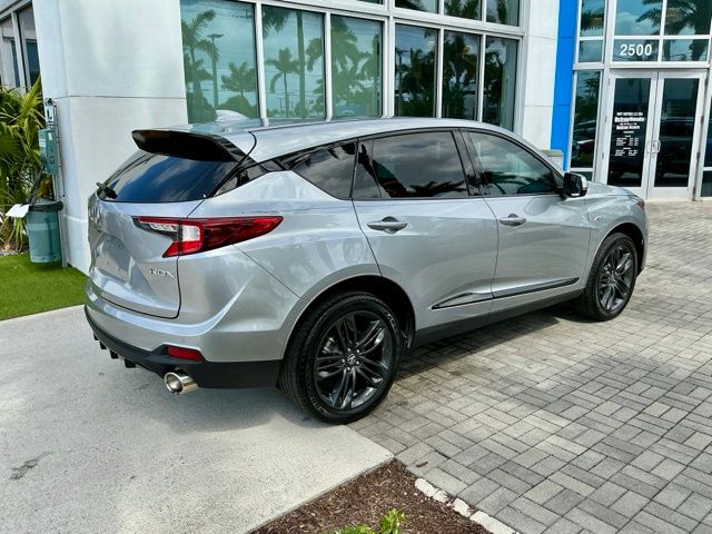 Certified Used 2023 Lunar Silver Metallic Acura A-Spec Package image 6