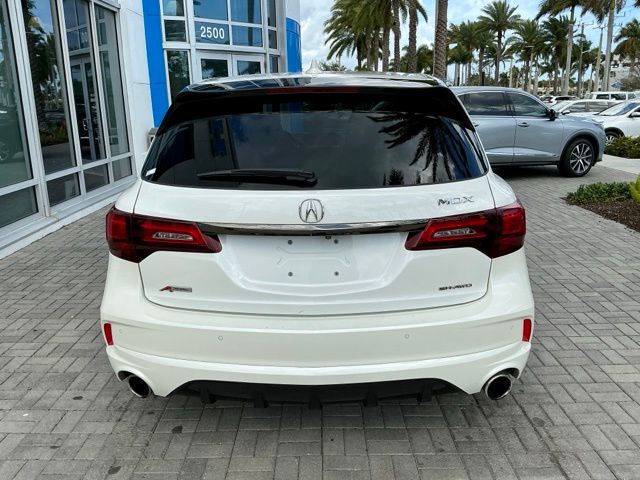 Used 2019 White Diamond Pearl Acura 3.5L Tech & A-Spec Pkgs image 5