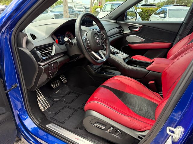 Certified Used 2022 Apex Blue Pearl Acura A-Spec Package image 12