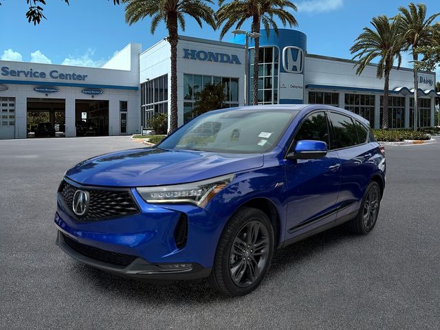 Certified Used 2022 Apex Blue Pearl Acura A-Spec Package image 4