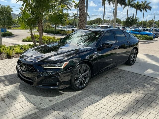 Certified Used 2023 Majestic Black Pearl Acura A-Spec Package image 3