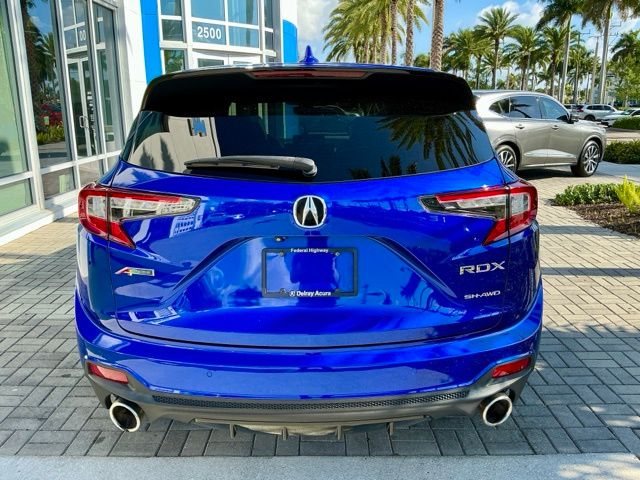 Certified Used 2023 Apex Blue Pearl Acura A-Spec Advance Package image 5