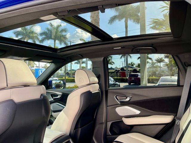 Certified Used 2023 Apex Blue Pearl Acura A-Spec Advance Package image 10