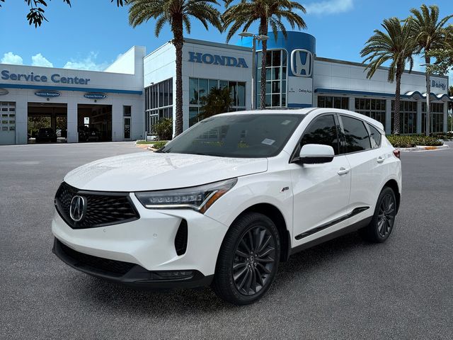 Used 2024 Platinum White Pearl Acura A-Spec Advance Package image 4