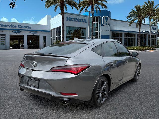 Used 2024 Liquid Carbon Metallic Acura A-Spec Tech Package image 8