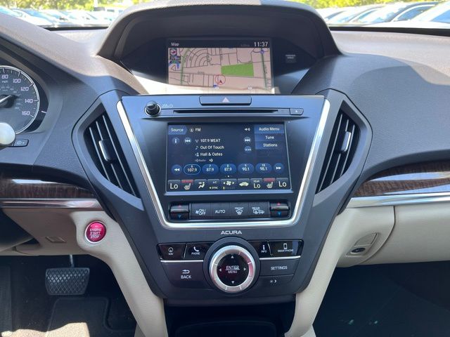 Used 2018 White Diamond Pearl Acura V6 SH-AWD with Technology Package image 6