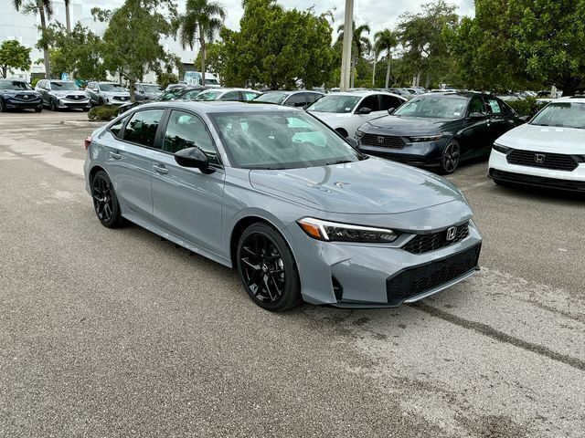Urban Gray Pearl 2026 Honda Civic Hybrid Sedan Front-Wheel Drive 
