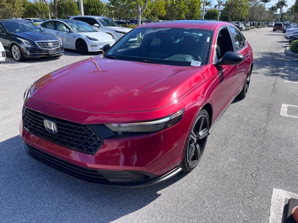 Certified 2025 Honda Accord Hybrid Sport Sedan