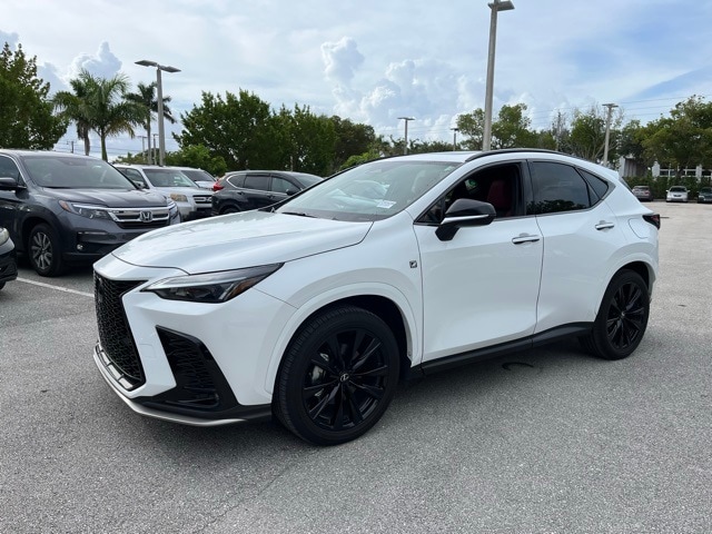 Used 2024 Lexus NX 350 with VIN 2T2KGCEZ5RC057077 for sale in Delray Beach, FL