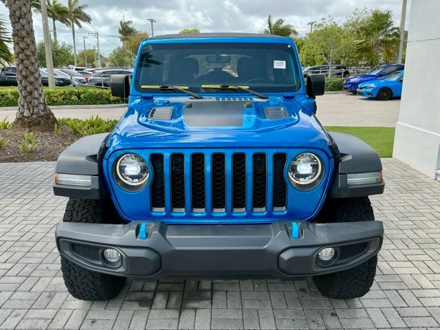 Used 2022 Jeep Wrangler Unlimited Rubicon 4XE with VIN 1C4JJXR67NW260305 for sale in Delray Beach, FL
