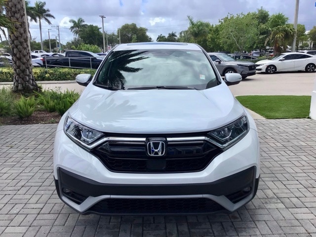 Certified 2022 Honda CR-V EX with VIN 5J6RW1H54NA007105 for sale in Delray Beach, FL