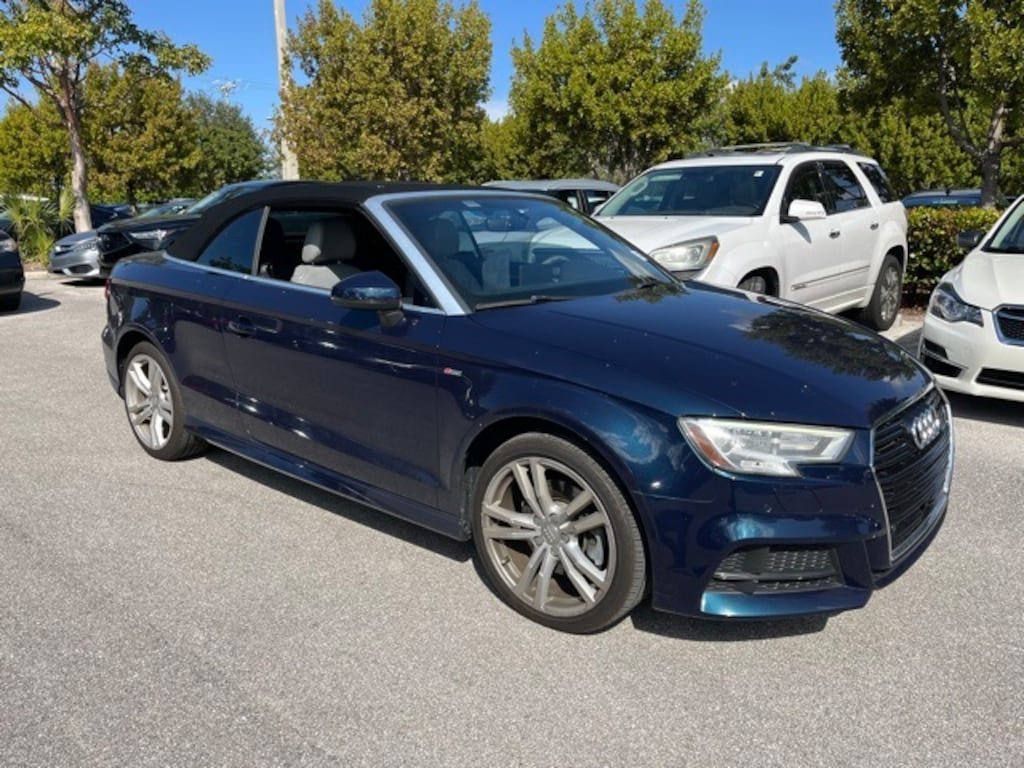 Used 2018 Audi A3 2.0T Premium Plus Cabriolet