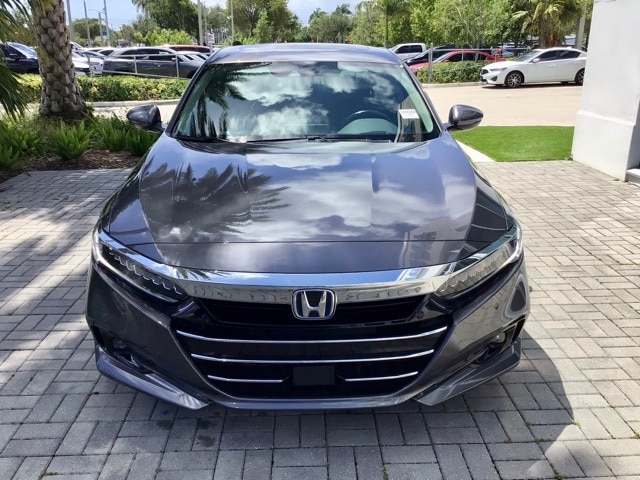 Used 2022 Honda Accord Hybrid Touring with VIN 1HGCV3F96NA019791 for sale in Delray Beach, FL