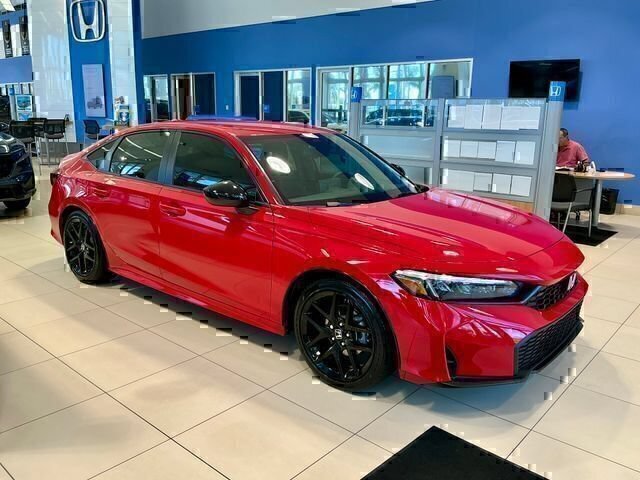 Rallye Red 2026 Honda Civic Sedan Front-Wheel Drive 