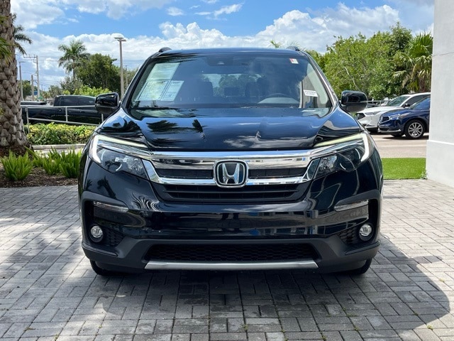 Used 2021 Honda Pilot EX-L with VIN 5FNYF5H54MB047764 for sale in Delray Beach, FL