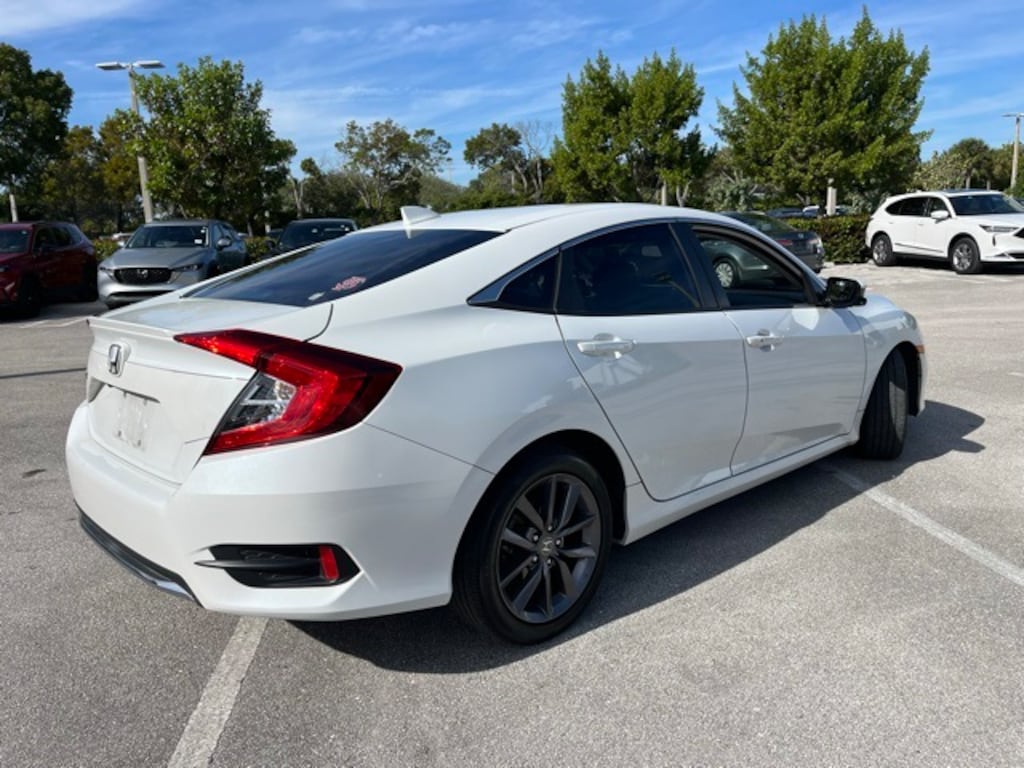 Certified 2021 Honda Civic EX Sedan