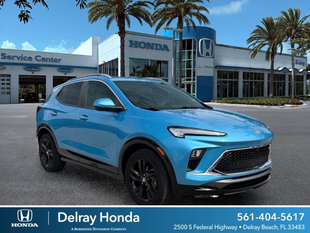 Teal (Aquamarine Blue Metallic) 2025 Buick Encore GX SUV / Crossover Front-Wheel Drive Continuously Variable Transmission