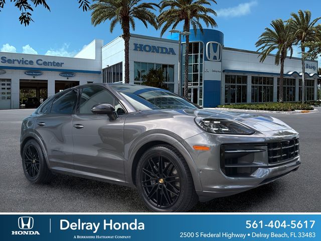 Gray (Quartzite Grey Metallic) 2024 Porsche Cayenne Coupe Coupe All-Wheel Drive 8-Speed Automatic