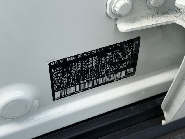 2025 Honda HR-V LX - Photo 23